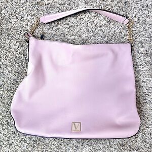 Victoria's Secret The Victoria Hobo Bag Pink Gold